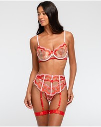 One Empire - Liliana Red Lingerie Set