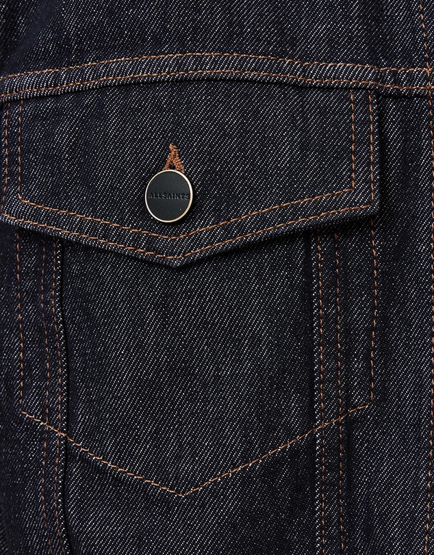 AllSaints - Denby Peplum Trucker Jacket