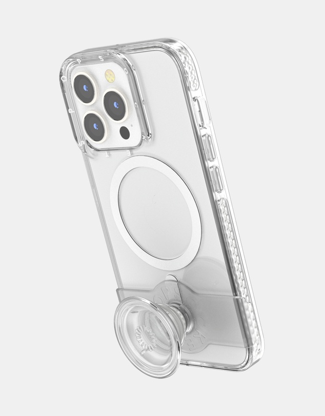 PopSockets - POPCASE MagSafe iPhone 13 Pro Protective Phone Case & Phone Grip Holder