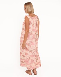 Petal & Pup - Bowman Maxi Dress - Pink Floral