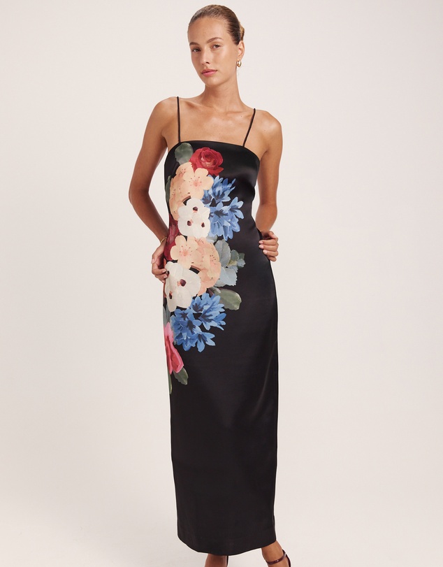 SABA - Corsage Midi Dress