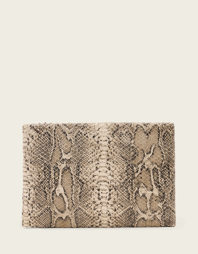 AllSaints - Bettina Snake Clutch