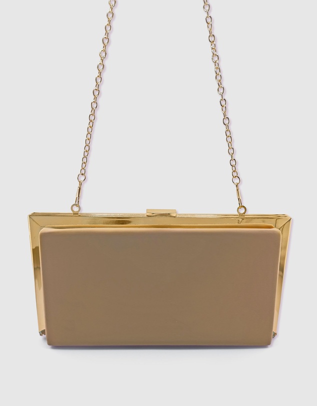 Izoa - Amanda Clutch Nude