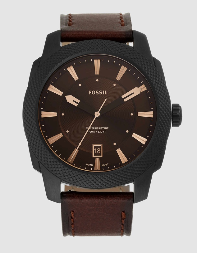 Fossil - Fossil Machine Brown Watch FS5972