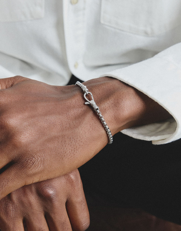 THOMAS SABO - Stainless Steel Box Chain Bracelet 2.7mm