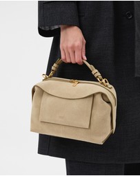 Oroton - Mica Small Bowler Suede