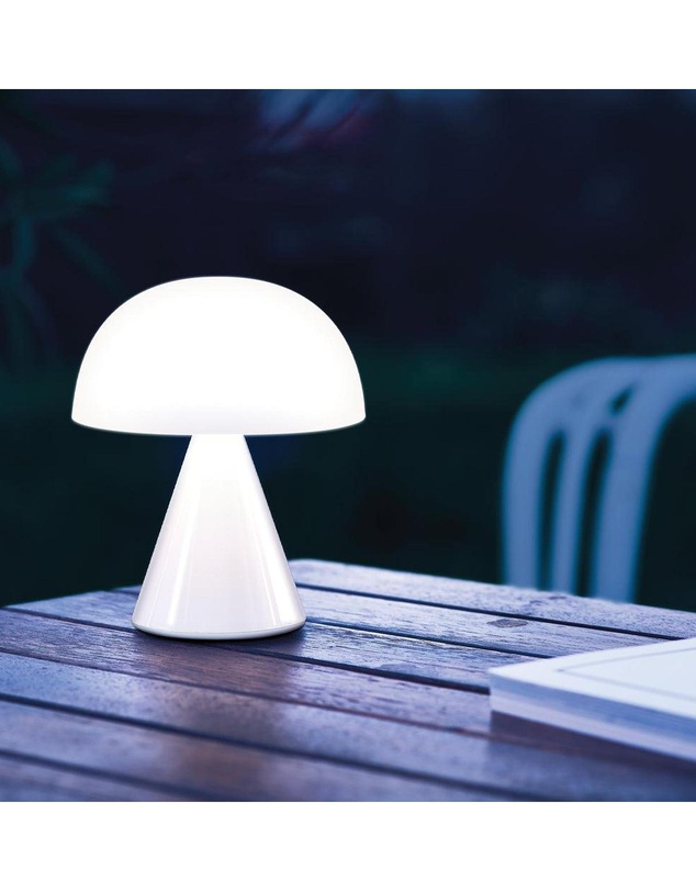 Lexon - Lexon Mina M Medium Portable Led Lamp - White