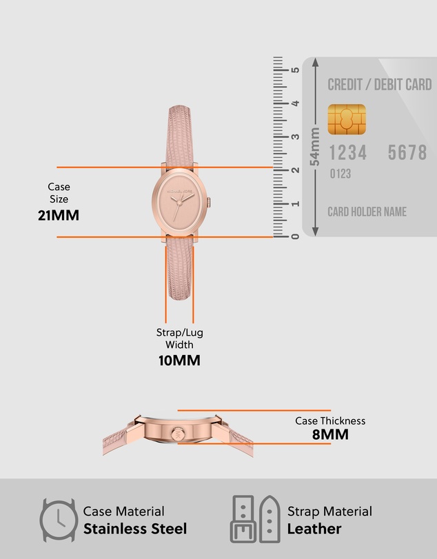 Michael Kors - Maude Pink Analogue Watch