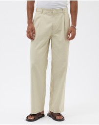 AERE - Vale Relaxed Pleated Pants