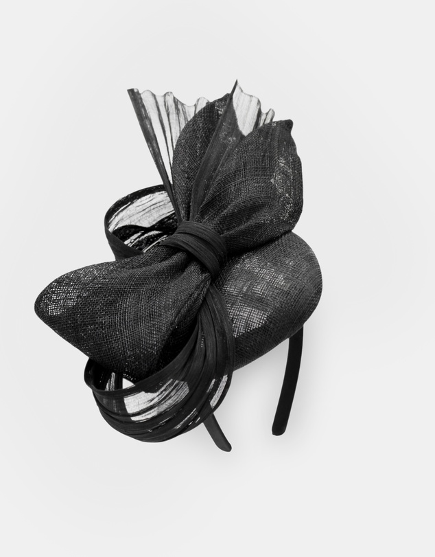 Morgan & Taylor - Illiana Fascinator in Black