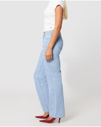 Abrand - 99 Low & Wide Kendall Jeans