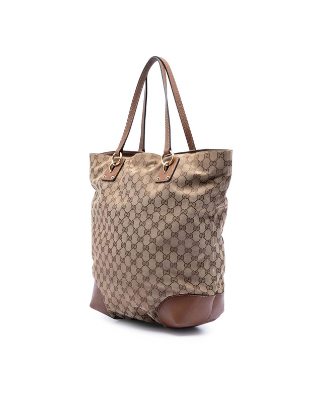 Pre-Loved by Azura Reborn - Pre-Loved Large GG Canvas GG Charm Tote