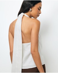 AERE - Yuna Halter Top