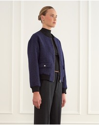 Aqua Blu Australia - Aegaeon Cameron Bomber Jacket