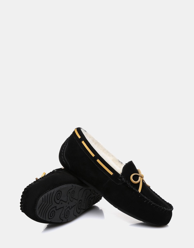 EVERAU - EverAU Ugg Miracle Moccasin Leather Upper Moccasins