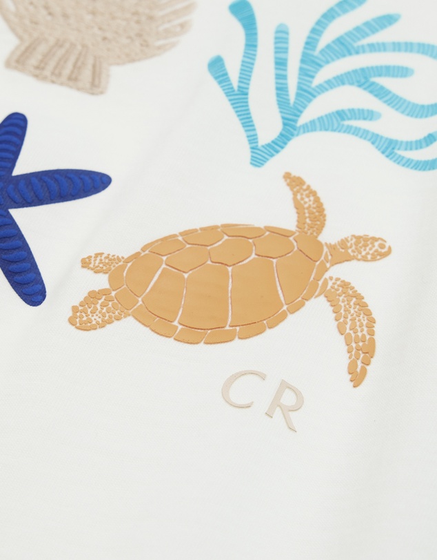 Country Road - Relaxed Fit Sea Life Short Sleeve T-shirt