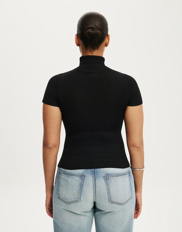 Cotton On - Close Knit Ss Roll Neck