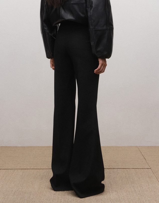 M.N.G - Mid-Rise Flare Trousers