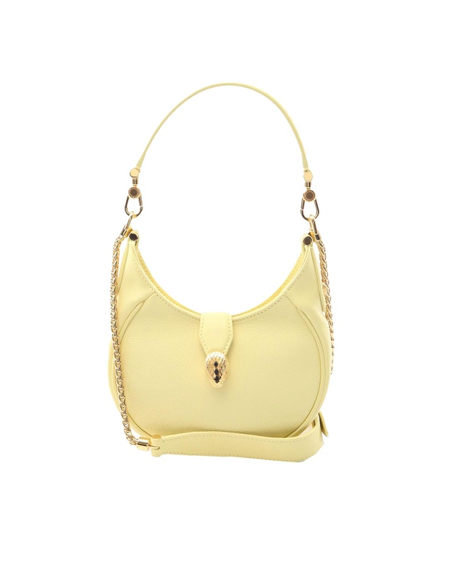 Pre-Loved by Azura Reborn - Pre-Loved Small Leather Serpenti Ellipse Satchel