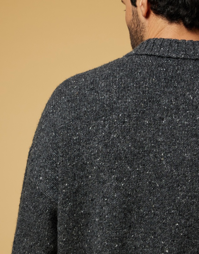 AERE - Wool Blend Knitted Polo