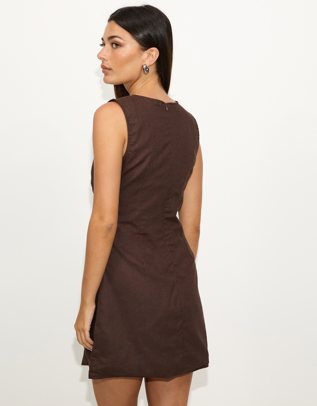 Dazie - Beach Baby Beaded Mini Dress