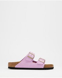 Birkenstock - Arizona Nubuck Regular Leather - Women's