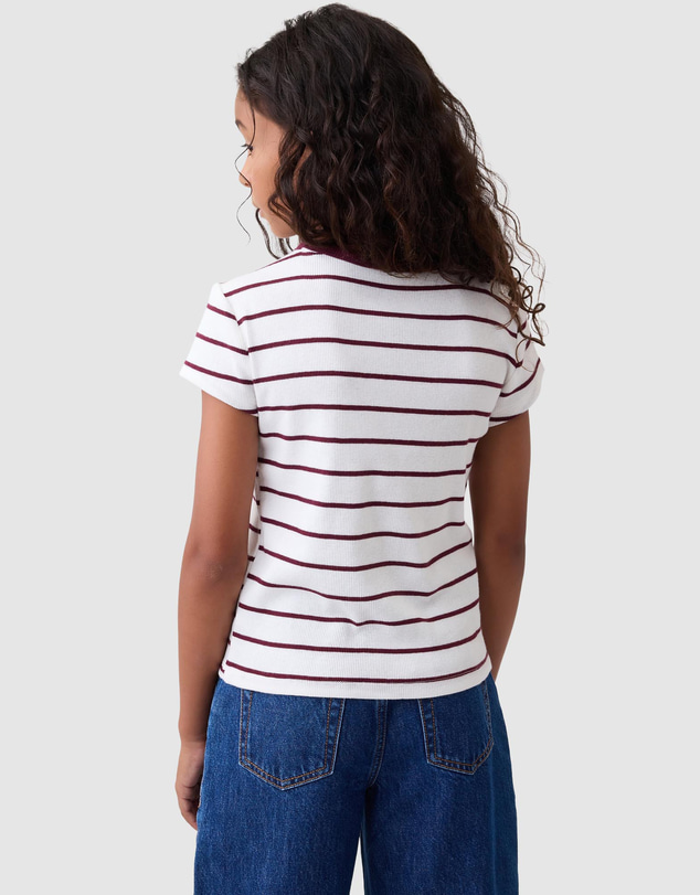 GAP - SS Perfect Rib Tee - Kids-Teens