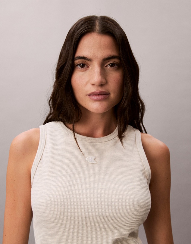 Calvin Klein Jeans - Slim Waffle Racerback Top