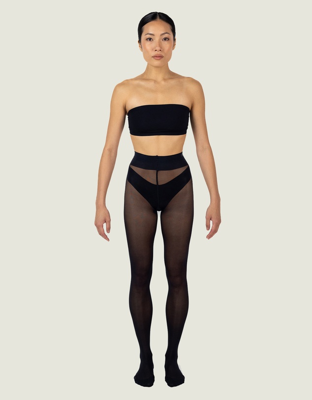INSTOCK - Blackout — 70 Denier Sheer Tight