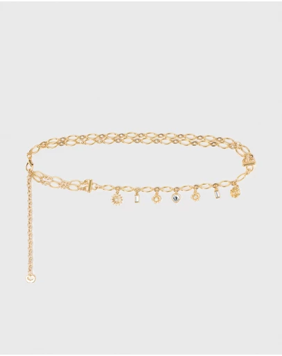 Maje - A Double Chain Charm Belt