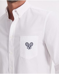 Sportscraft - Club Long Sleeve Oxford Shirt