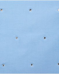 M.N.G - Strass Cotton Halter Top with Rhinestone Detail