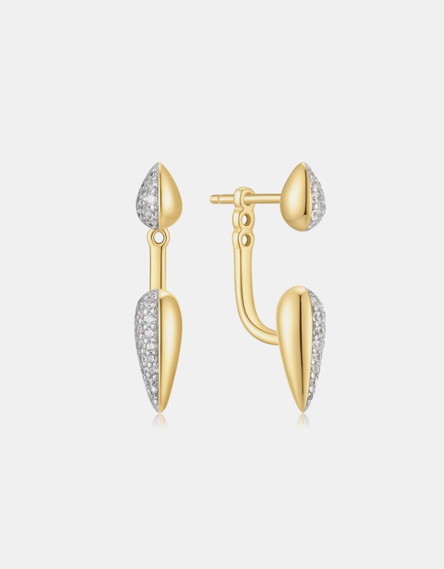 Ania Haie - Two-Tone Sparkling Puffy Spike Ear Jackets