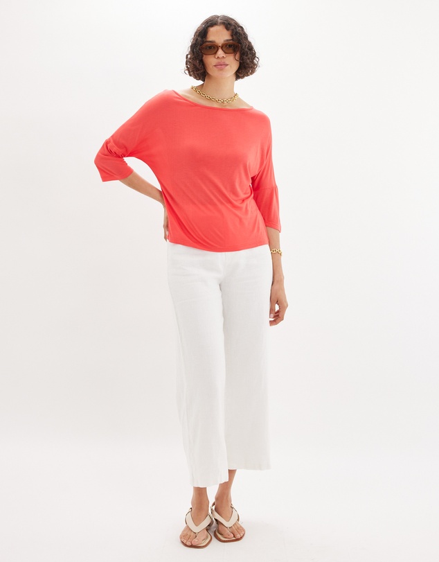 Amelius - Ottavia Three Quarter Batwing Tee
