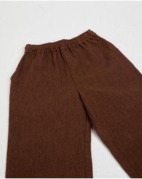 Subtitled - Girls Kai Linen Draw Pants