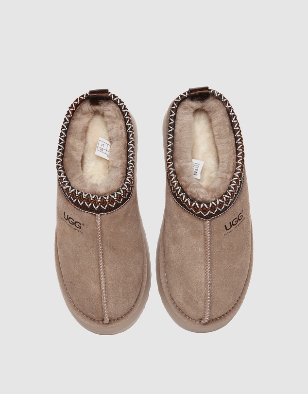 EVERAU - Australian Shepherd Ugg Ventus Platform Cow Suede Upper House Shoes