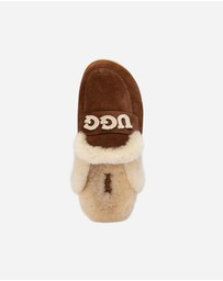 Ozwear Connection Uggs - Ugg Priya Knit Logo Shearling Slipper