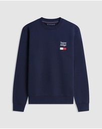 Tommy Hilfiger - Embroidered Flag Sweatshirt