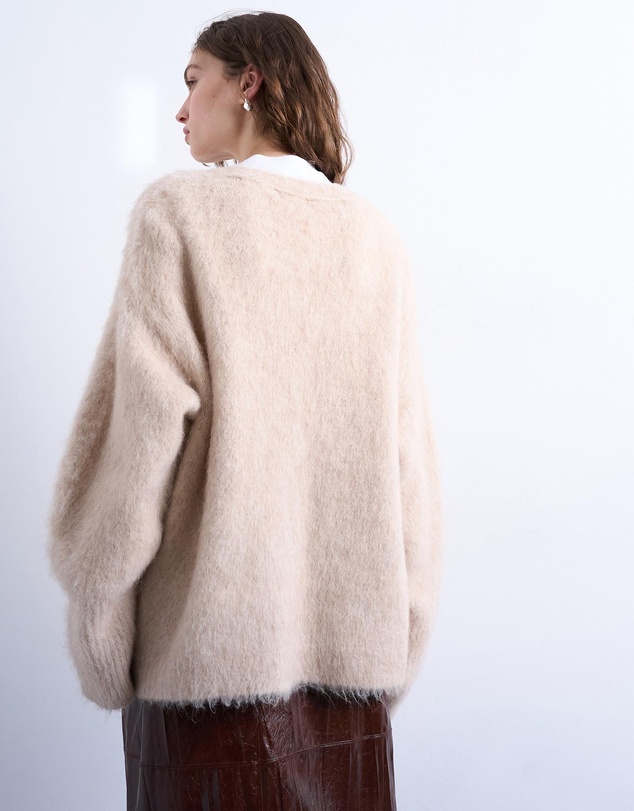 TOPSHOP - Knitted Premium Alpaca Cardigan