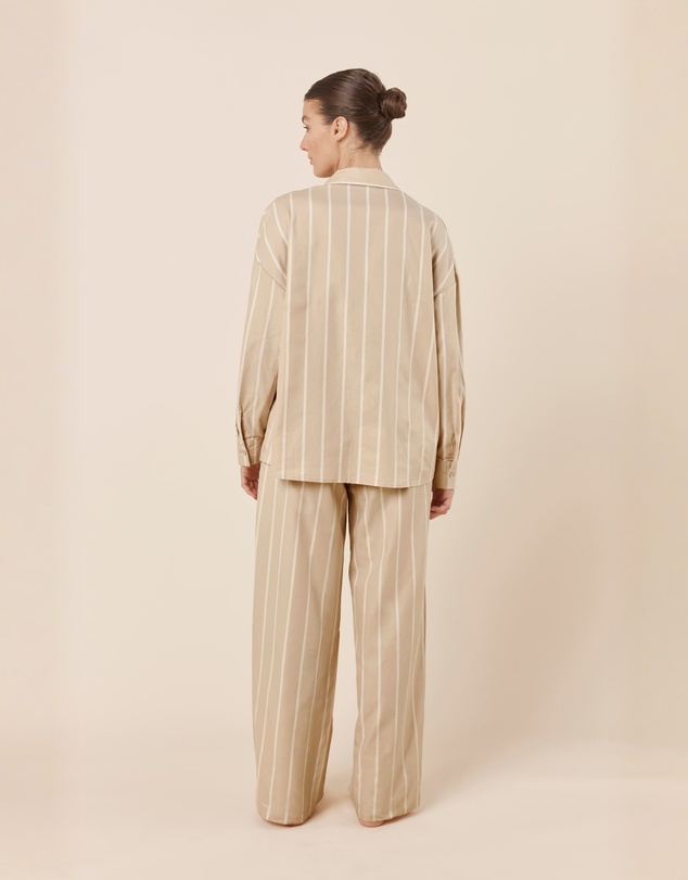 Gingerlilly - Chloe Cotton Striped PJ Set
