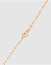Elli Jewelry - Necklace Crystal Dainty Heart 925 Sterling Silver Gold-Plated