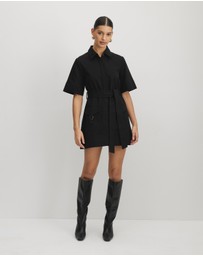 AERE - Aspen Organic Cotton Mini Dress