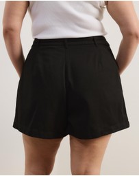 Atmos&Here Curvy - Ginny Cotton Twill Shorts