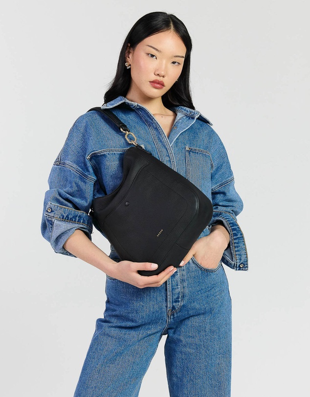 SABEN - Rebe Shoulder Bag Black Luxe