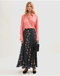 Rixo - Gracella Skirt Kimmie Dot Mix