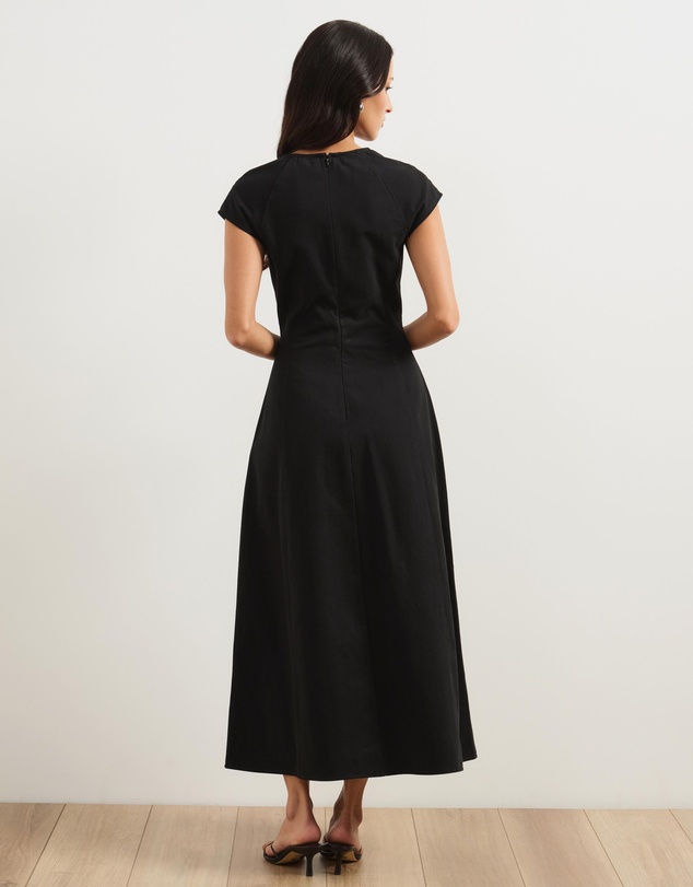 Atmos&Here - Sofie Chambray Midi Dress