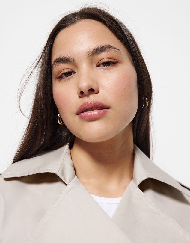 Commonry - Melissa Cropped Trench