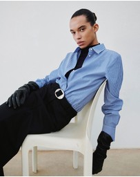 M.N.G - Striped Straight Shirt