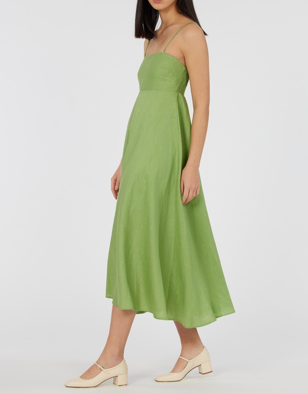 Amelius - Corinna Linen Midi Dress