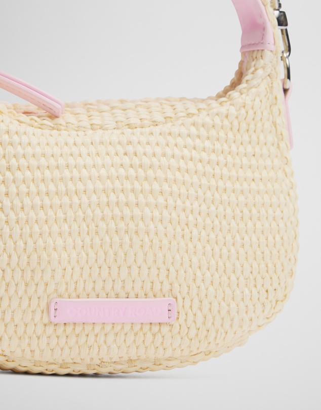 Country Road - Straw Crossbody Bag